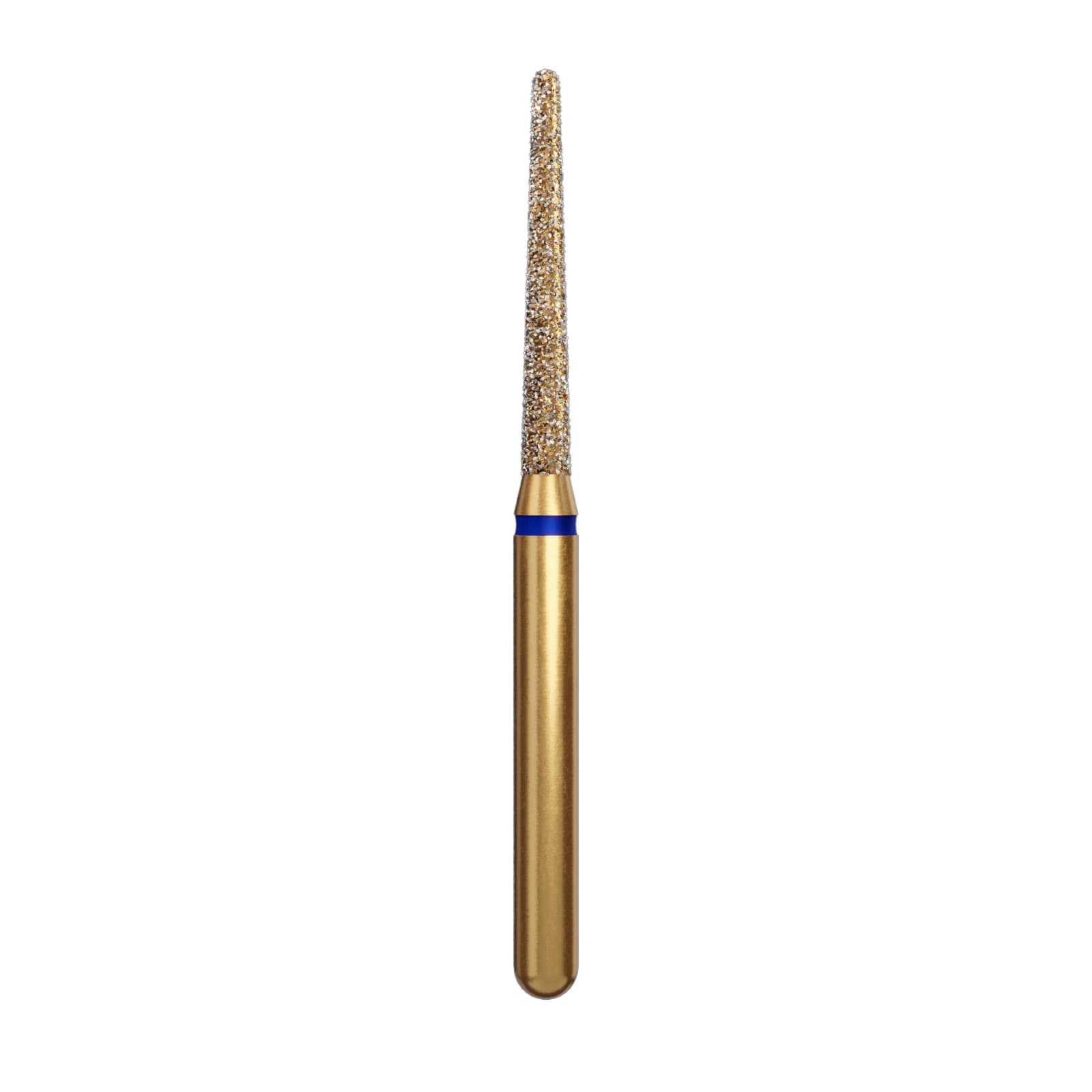 Alpen Multi-Use Diamond FG #856L Round End Taper Long, Coarse Grit, 1.4mm, 5/Pkg - Alpen® Multi-Use Diamonds FG # 856L Round End Taper Long 1.4mm Medium Blue Pkg/5 - Image 1