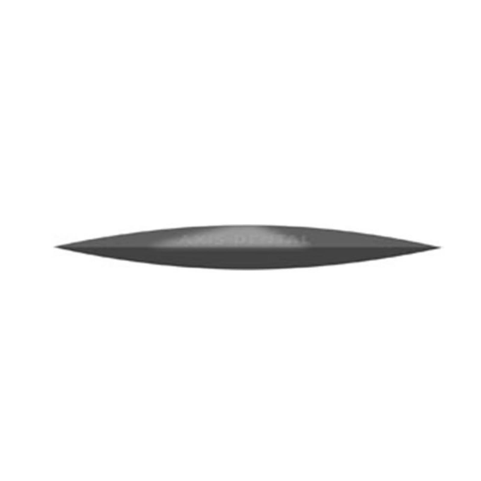 NTI Acrylic Silicone Polishers, Knife Edge, Unmounted, Medium (Black), 22 mm, 6/Pk, PBR02 thumbnail 3