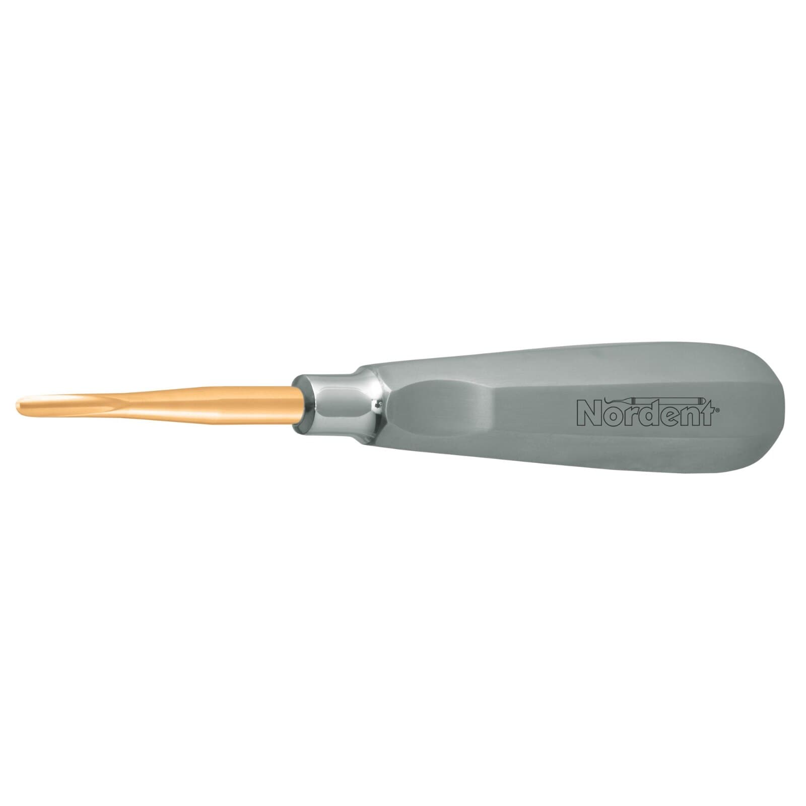 Nordent Seldin #34S Single-End Surgical Elevator, Titanium-Nitride Coated, 3.7 mm Blade, E34ST thumbnail 2