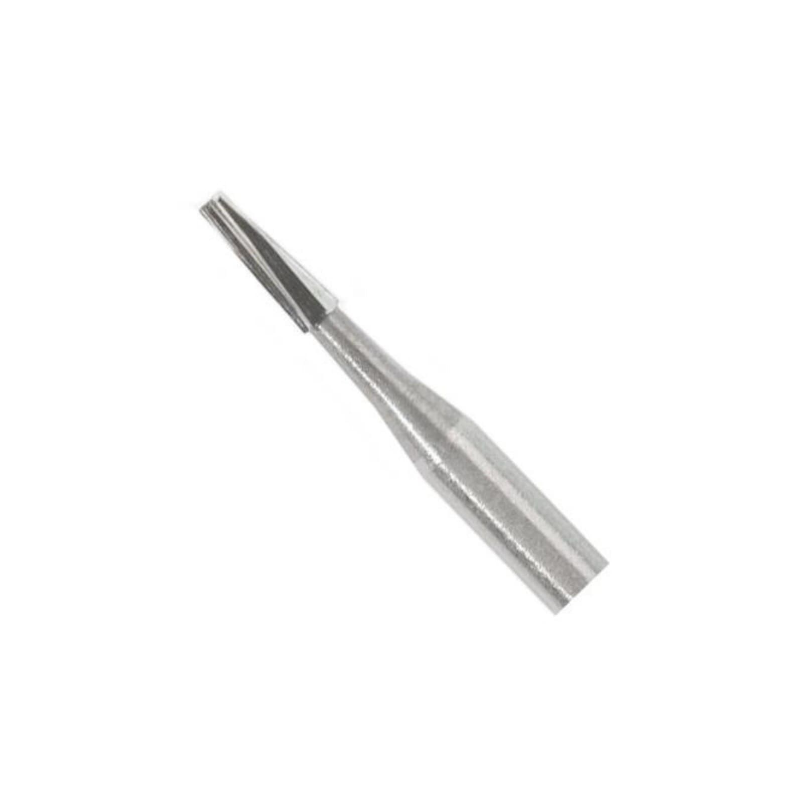 KaVo Kerr™ Regular Operative Carbide Bur #169, FG (Friction Grip), Tapered Flat End, 6 Flute, 0.9 mm Diameter, 3.2 mm Length, 100/Pkg, FG169-KCC thumbnail 2