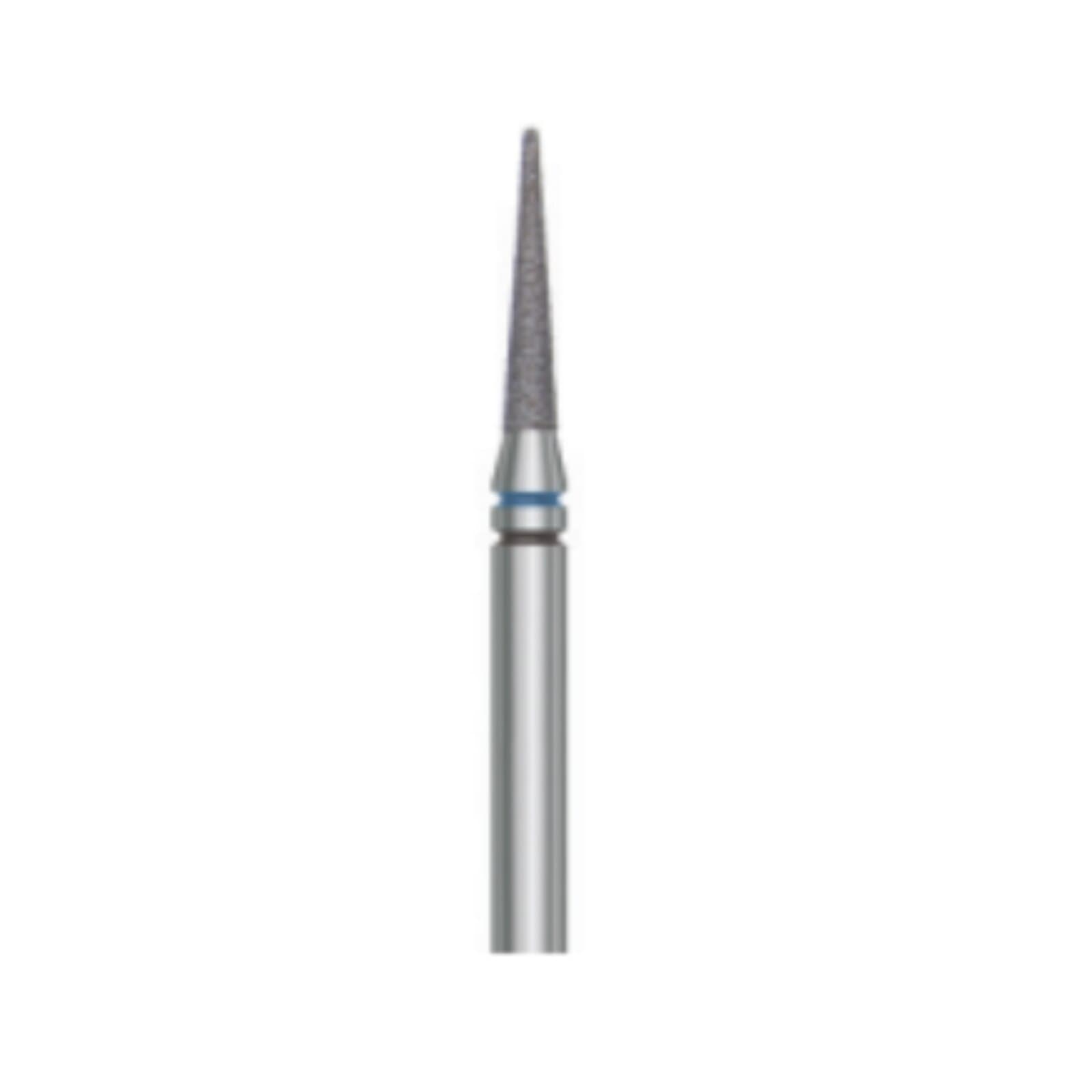 Two Striper TSZtech Diamond Bur, Laboratory Handpiece, Round-End Taper, X769.10ZM, ZM Grit, 0.7 mm Minor / 1.8 mm Major, 10 mm Abrasive Length, 1/Pk, 2012851 thumbnail 2