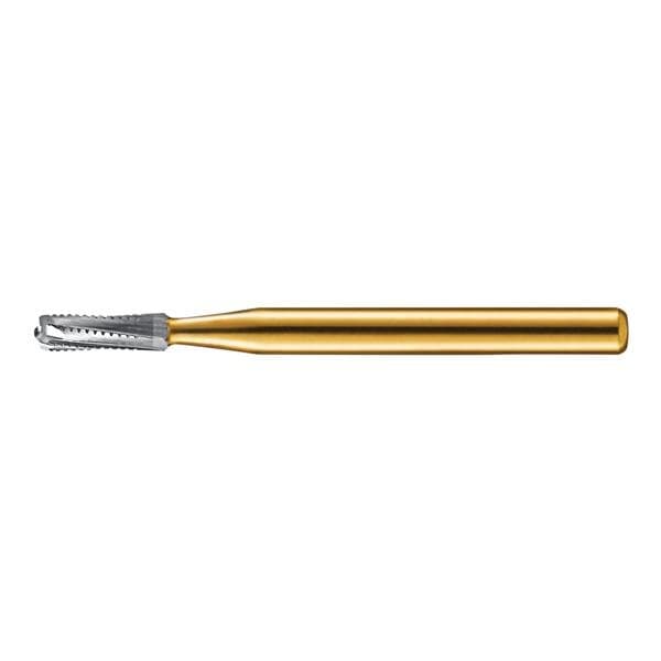 Kerr FG1958S Carbide Bur, Fine Cross Cut, Straight Round End, Friction Grip, 1.2mm Diameter, 10/Pk thumbnail 2