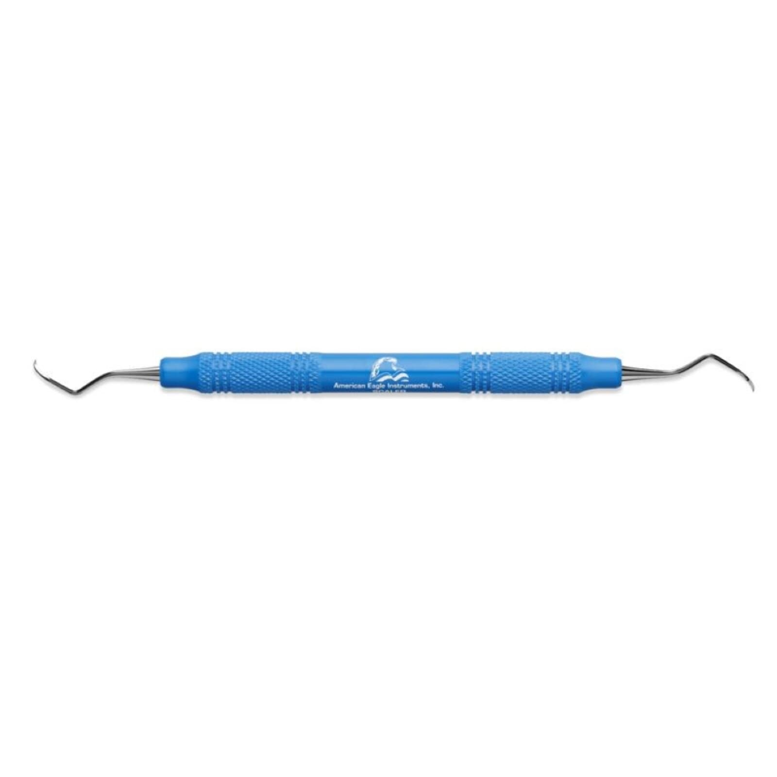 Sickle Scaler, #M23, Posterior, Double End, EagleLite Resin Handle, 3/8", Blue, AESM23X, 1/Pk thumbnail 9
