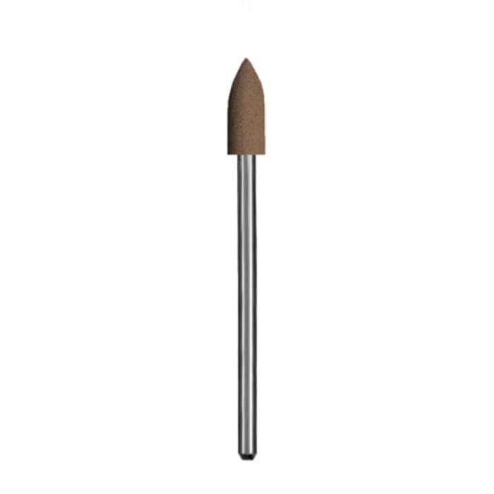 Dedeco Classic Midget Rubber Polisher, #138 Brown, RA (Right Angle) 3/32" Shank, Box of 12 thumbnail 3