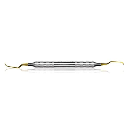 American Eagle Columbia 2L-2R XP Universal Curette, Double End, EagleLite Stainless Steel Handle, 3/8" (9.5mm) Blade - Curette Columbia 2L-2R XP 3/8 SS - Image 1