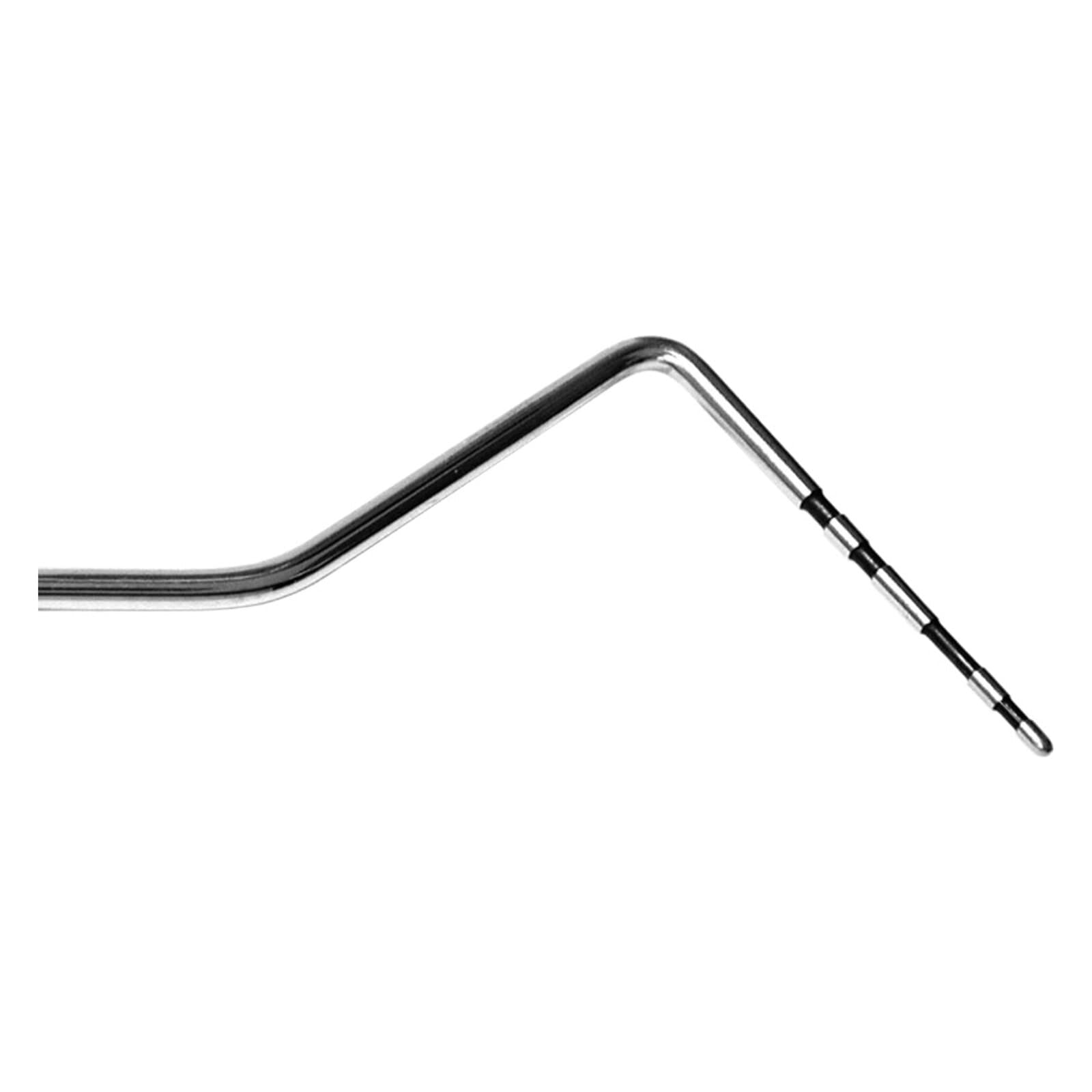 American Eagle Periodontal Probe, Single-Ended, #0 Michigan O with Williams Markings, Black, Standard 7/32" Handle, Stainless Steel, AEP0WB, 1/Pk thumbnail 3