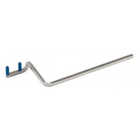 3D Dental Visionary X-Ray Positioning Arm, Anterior, Blue Prongs, Stainless Steel, Autoclavable, 1/Each - Visionary X-Ray Positioning Arm Anterior Blue - Image 1