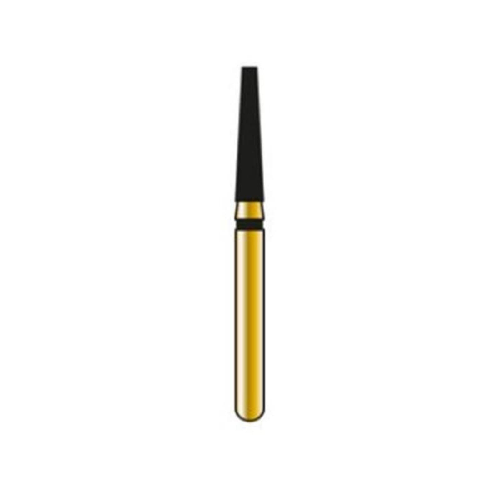 Alpen Multilayer Diamond Bur, FG, Flat End Taper #847, 1.8 mm, Super Coarse, Black, 5/Pk, R847SC018FG thumbnail 2