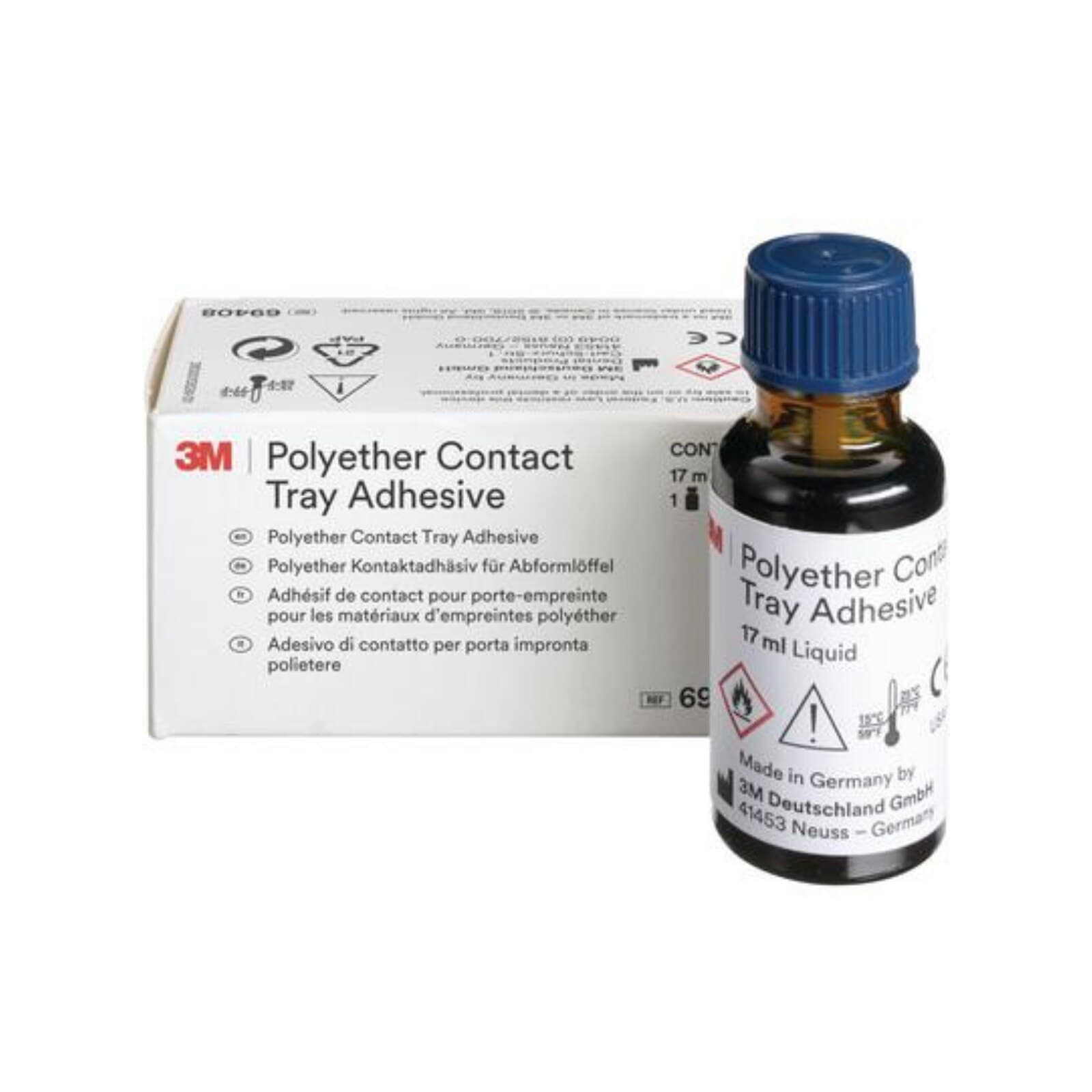 3M Polyether Contact Tray Adhesive, 17 mL Bottle, 69408 thumbnail 3