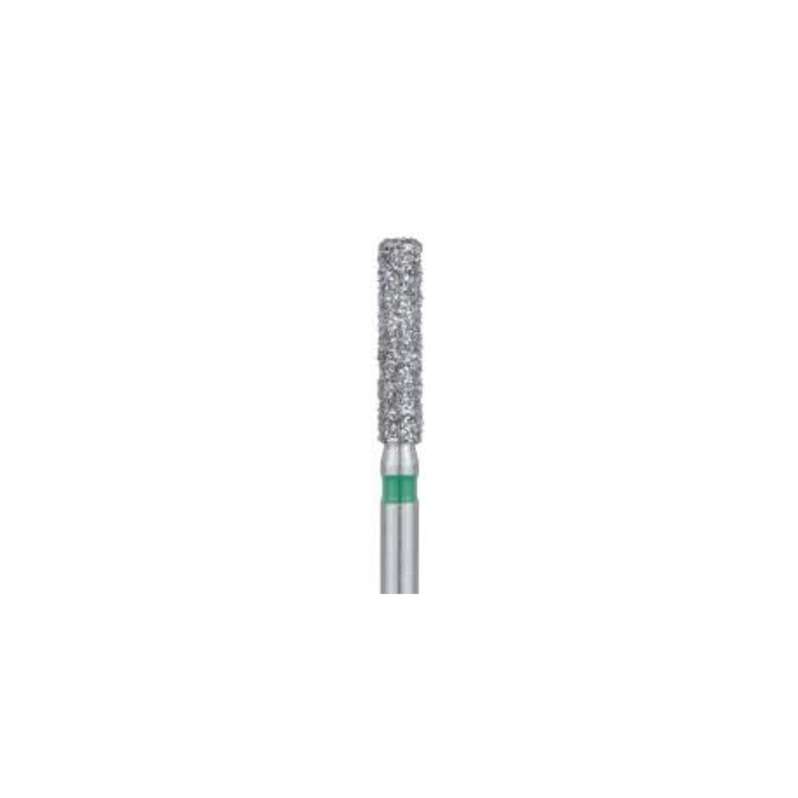 Meisinger 842G-018-FG Diamond Bur, Coarse, Round Edge Cylinder, Friction Grip, 1.8 mm Diameter, 8.0 mm Length, 5/Pk thumbnail 3