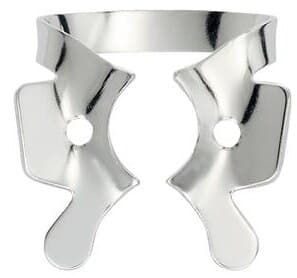 Hygenic HySolate Gloss Finish Winged Rubber Dam Clamp #8, General Purpose Upper Molar, 1/Pk, H02760 thumbnail 3