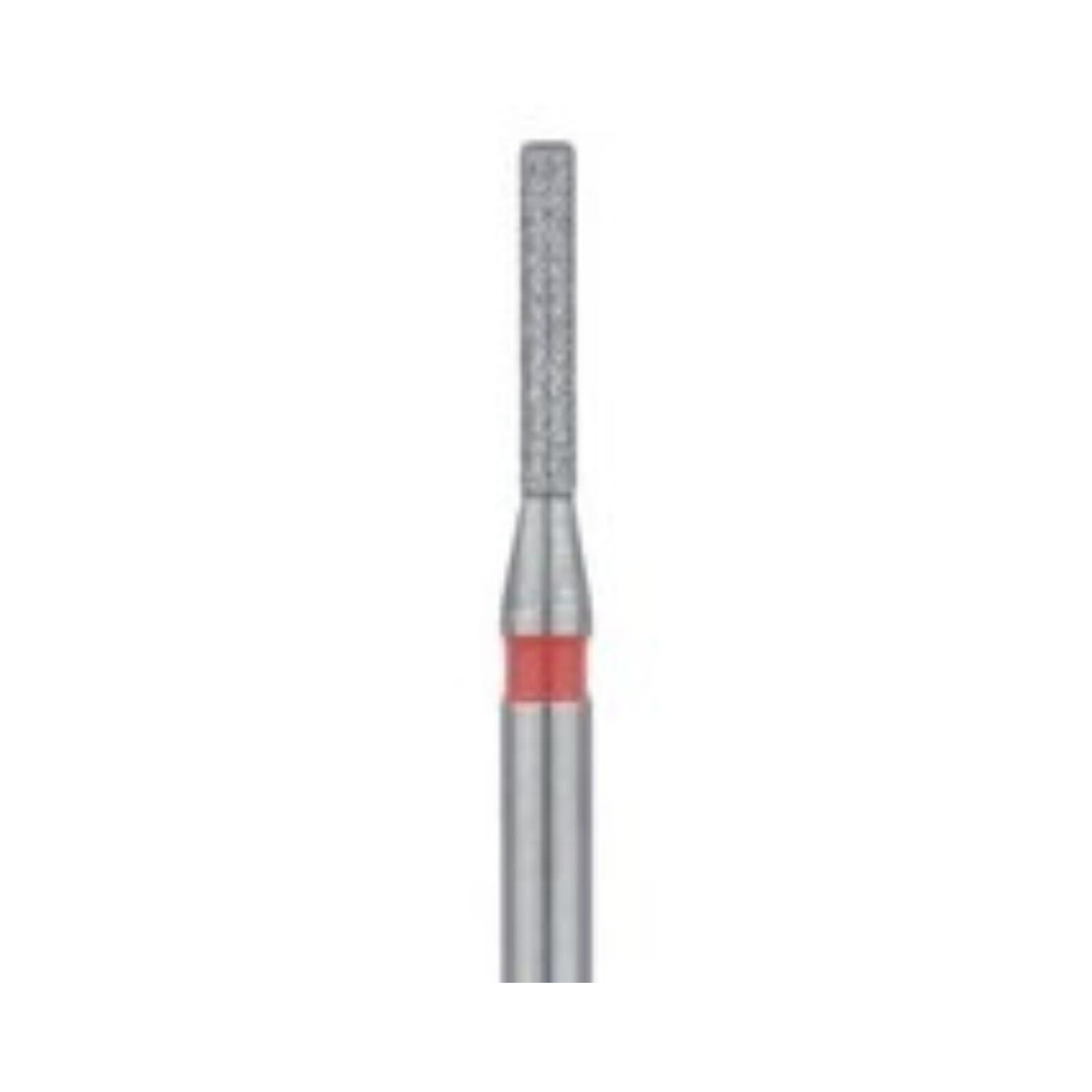 Meisinger 841F-010-FG Fine Diamond Bur, Round Edge Long Cylinder, Friction Grip, 1.0 mm, 5/Pk thumbnail 3