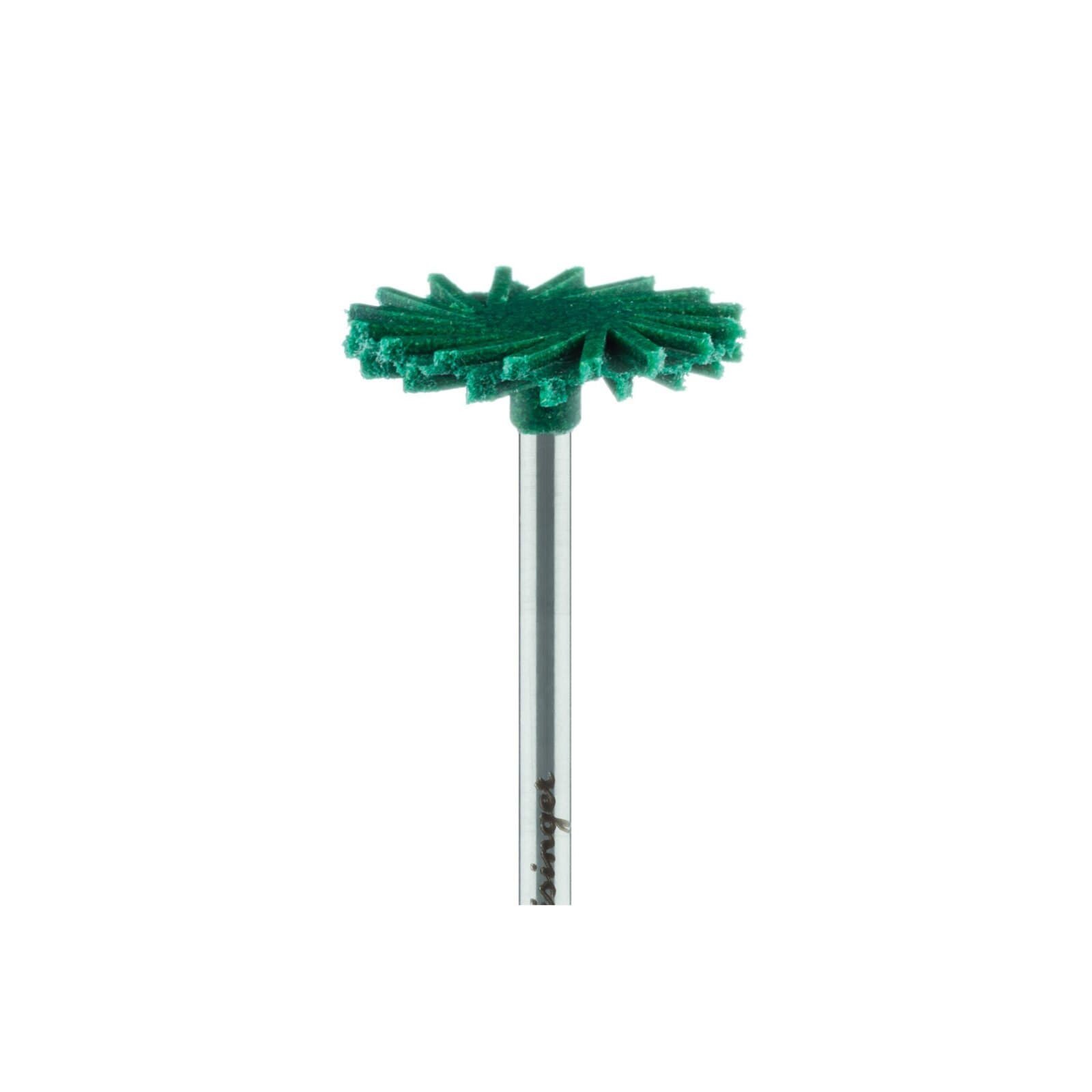 Meisinger LUSTER Twist Porcelain Polisher, 17 mm, Coarse, Green, HP Shank, 2/Pkg, 9771G-170-HP thumbnail 6
