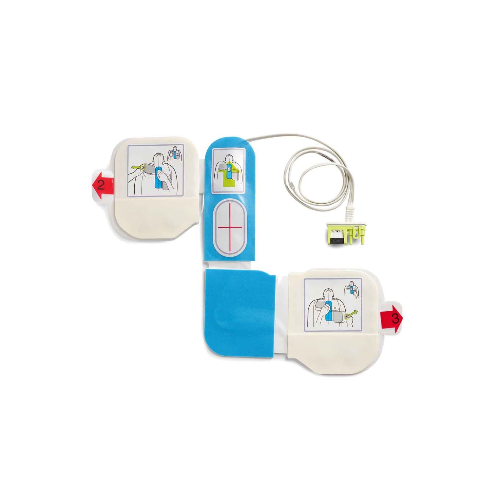 ZOLL CPR-D-padz One-Piece Adult Defibrillation & CPR Electrode Pad for AED Plus/AED Pro, 8900-0800-01, 1/Pkg thumbnail 4