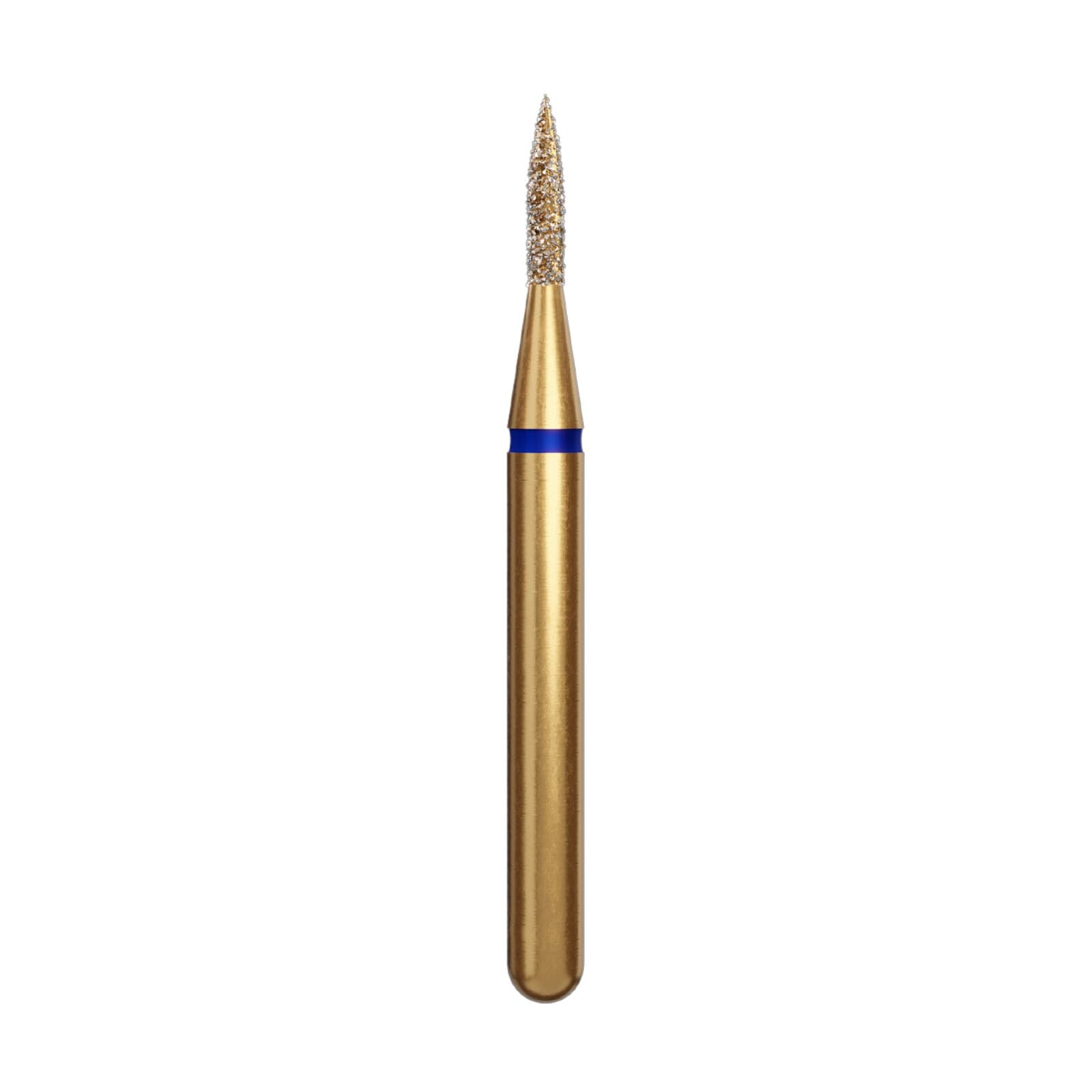 Alpen Multi-Use Diamond Bur, FG, Flame #860, 1.0 mm, Coarse Grit, Green, 5/Pk, R860C010FG thumbnail 3