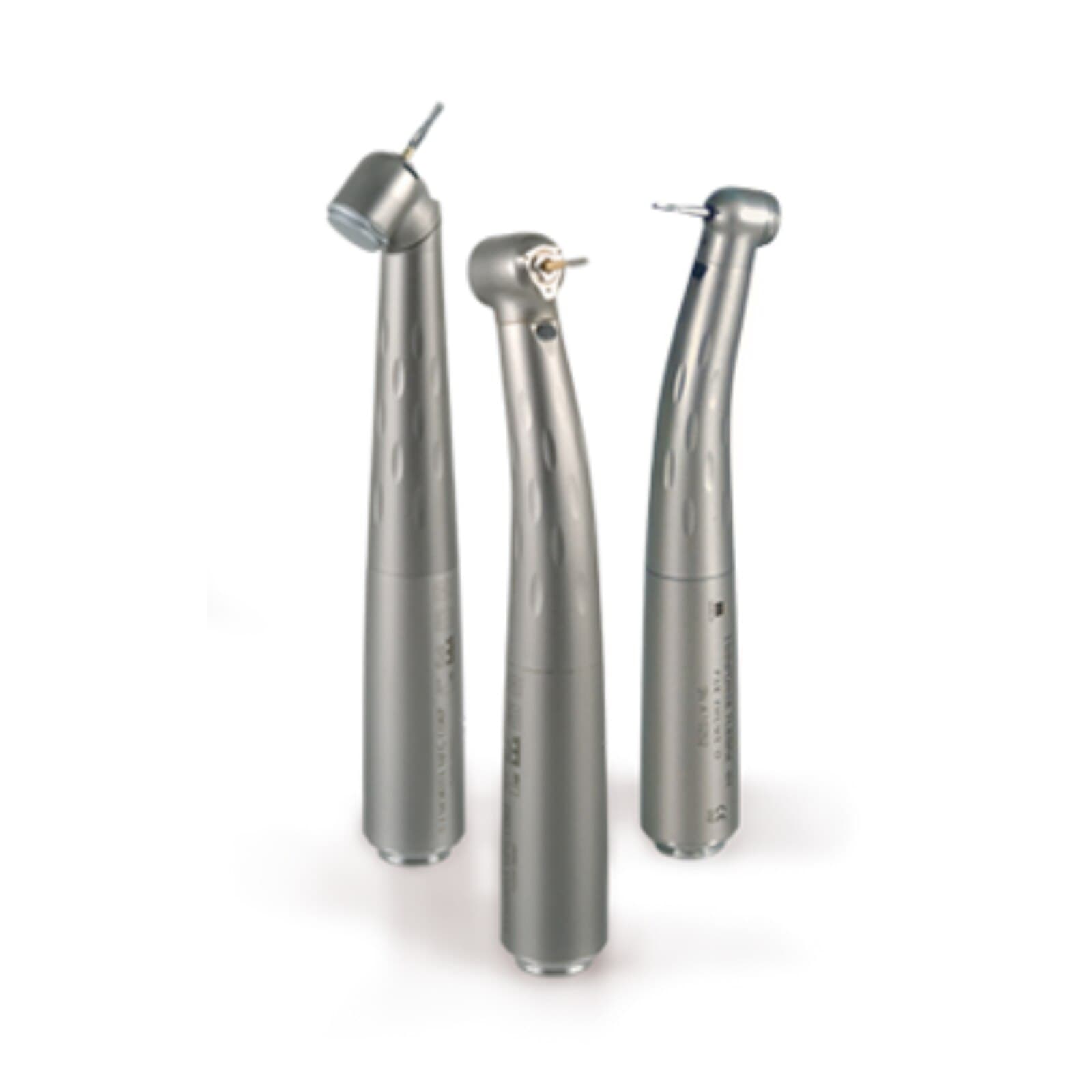 TwinPower Turbine High Speed Air Handpiece, Standard Head, Contra Angle, Autochuck Push Button, LED Light, Triple Spray, NSK FlexiQuick, 4H PAR-4HEX-O-NK thumbnail 3