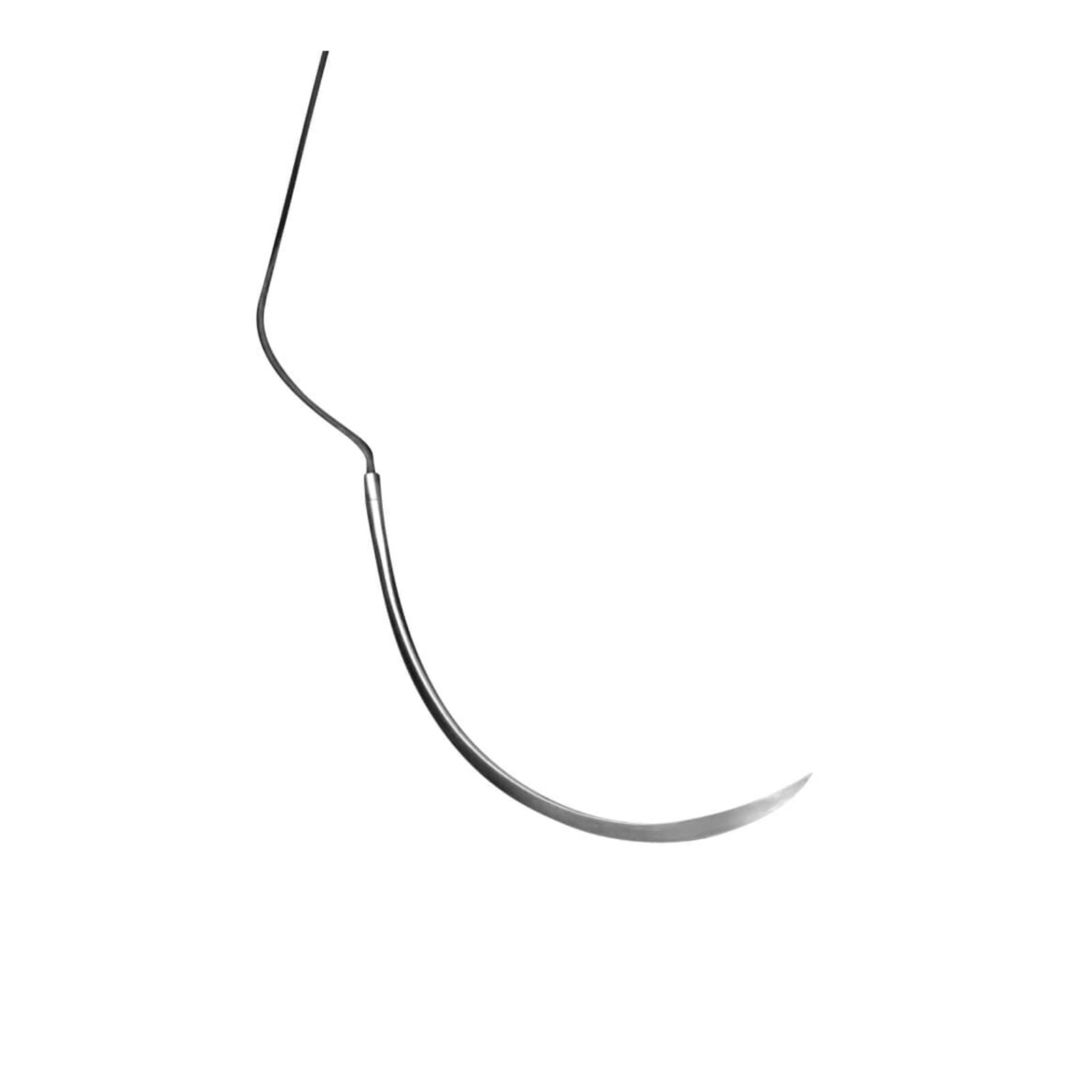 Perma Sharp® Non-Absorbable Silk Black Braided Suture, 4-0, 18", C-17 Reverse Cutting 3/8 Circle Needle, 12/Box, PSN736S thumbnail 3