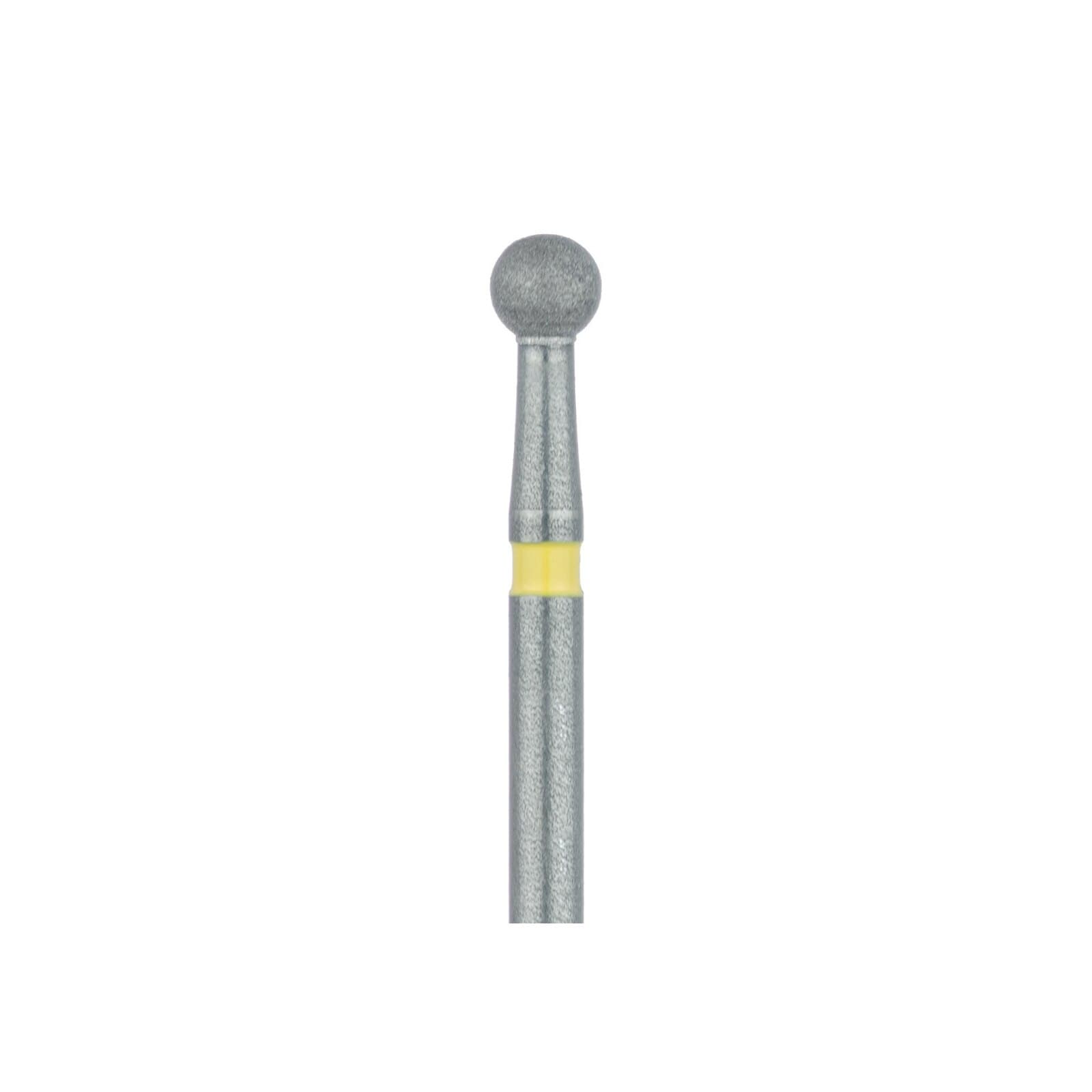 Meisinger Multi-Use Diamond Bur, FG, Round, #801C, 2.3 mm, Extra Fine, Yellow, 5/Pk, 801C-023-FG thumbnail 4