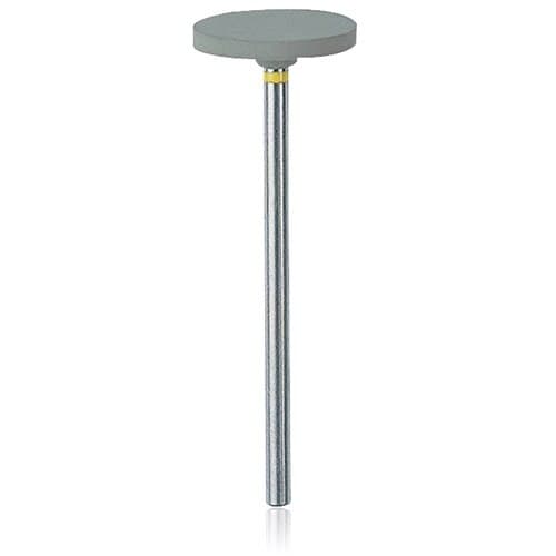 NTI Silicone Polishers, Gray, Super High Shine, Large Disc, HP Shank, 10/Pkg, P0375 thumbnail 3