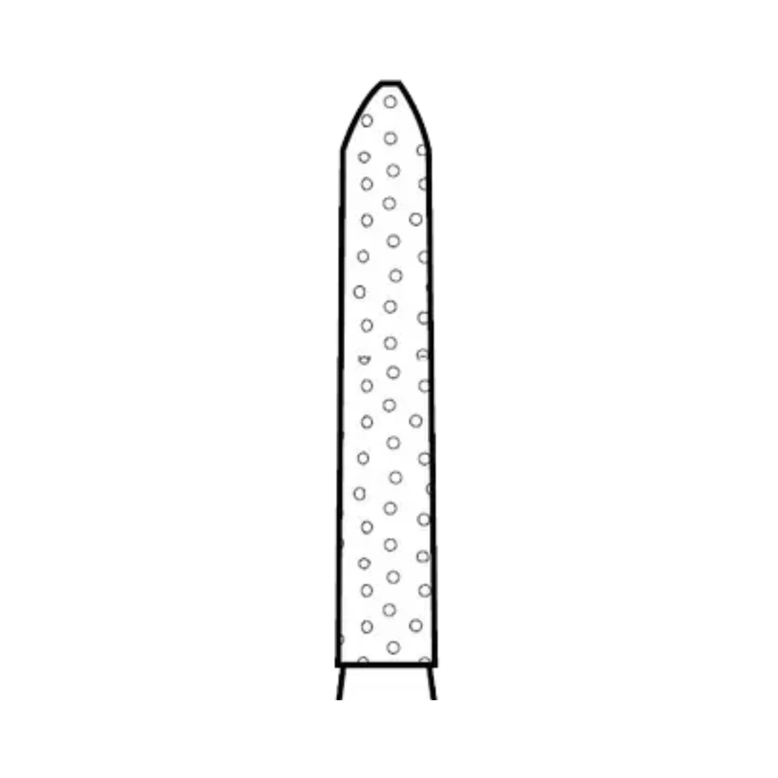 Two Striper Diamond Bur, FG, Flame, #253.8C, Coarse, Green, 1.6 mm Major/1.0 mm Minor Diameter, 8.0 mm Length, 5/Pk, 2015070 thumbnail 3