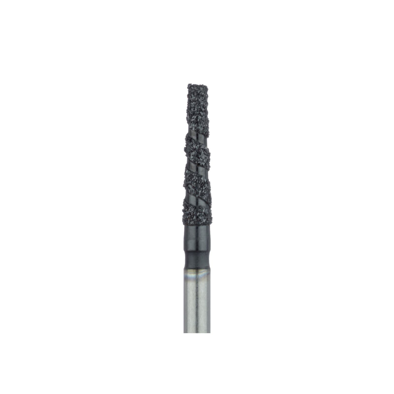 Meisinger Black Cobra Diamond Bur, Friction Grip, Super Coarse, Round Edge Tapered, 1.8 mm, 5/Pk, B847R-018-FG thumbnail 4