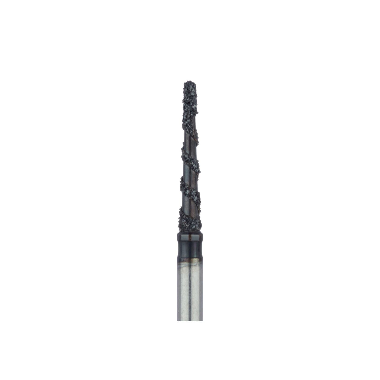 Meisinger Black Cobra Diamond Bur, Friction Grip, Super Coarse, Round End Taper, B850-014-FG, 1.4 mm, 5/Pk thumbnail 4