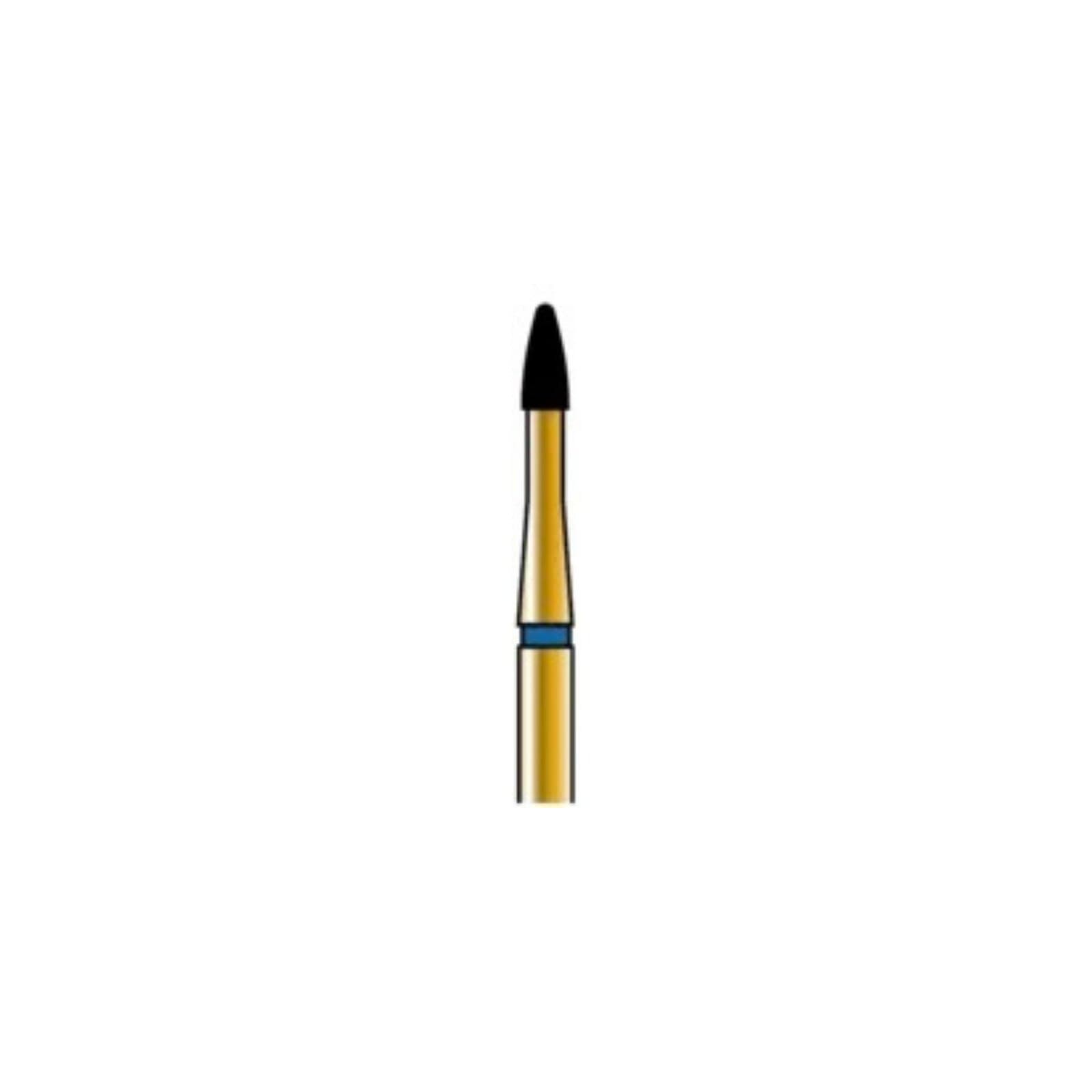 Alpen Multilayer Diamond Bur, FG, Football #390, 1.4 mm, Fine, Red, 5/Pk, R390F014FG thumbnail 2