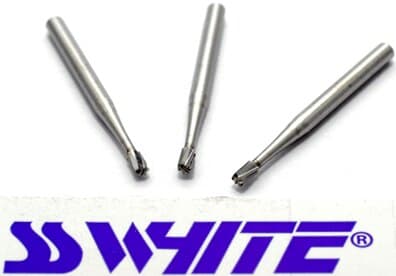 SS White 30-Blade Trimming & Finishing Carbide Bur, FG, Extra Long Taper, #9642, 5/Pk, 14342-5 thumbnail 3