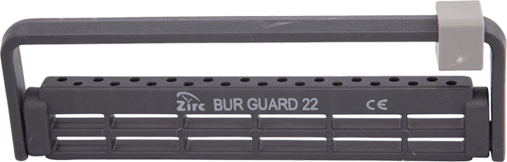 Zirc Steri-Bur Guard 22-Hole Bur Block, Gray, Adjustable, Autoclavable, 1/Pk, 50Z410I thumbnail 3