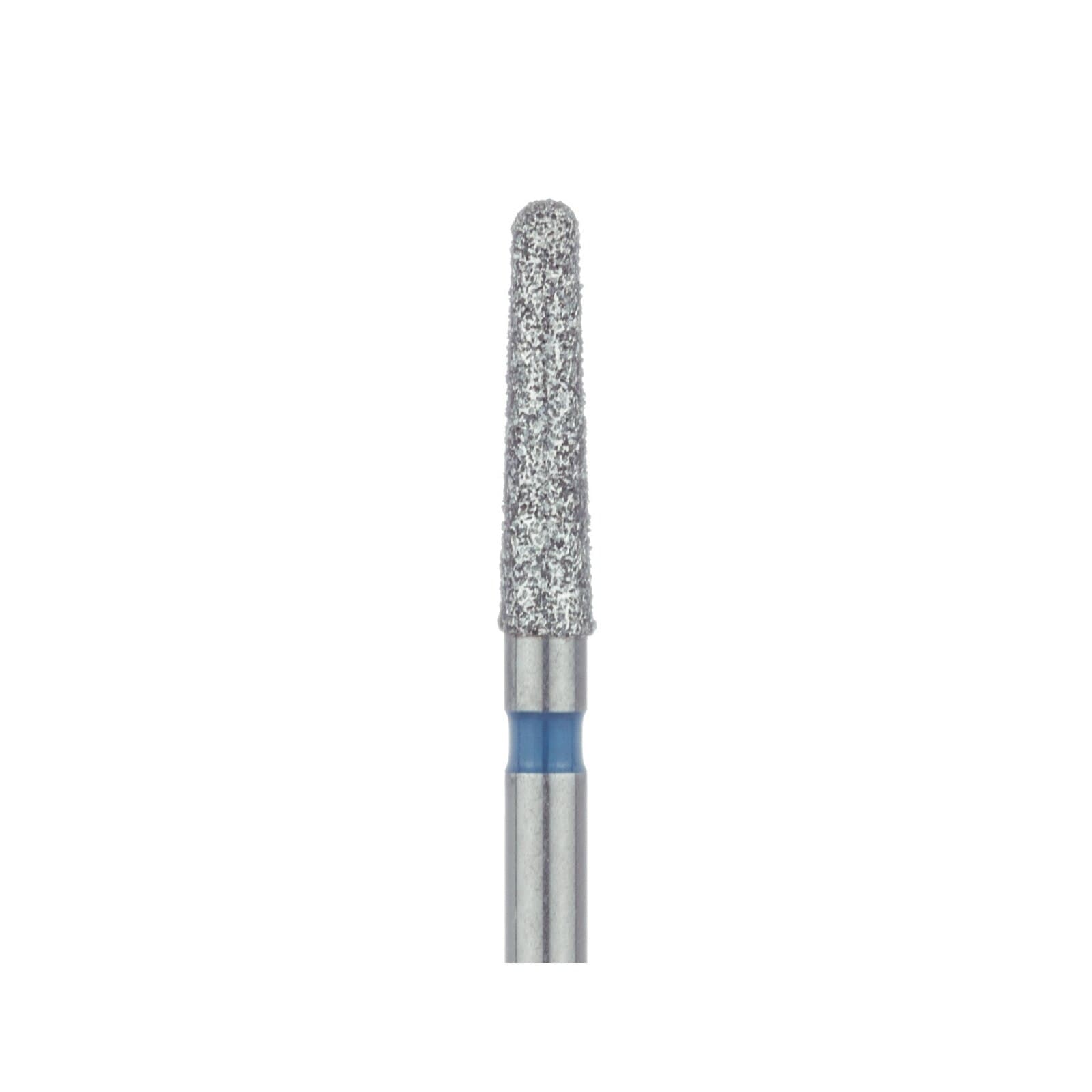 Meisinger Diamond Bur, FG, Medium (Blue), Round End Tapered Chamfer, 856-018-FG, 1.8 mm Head, 5/Pack thumbnail 3