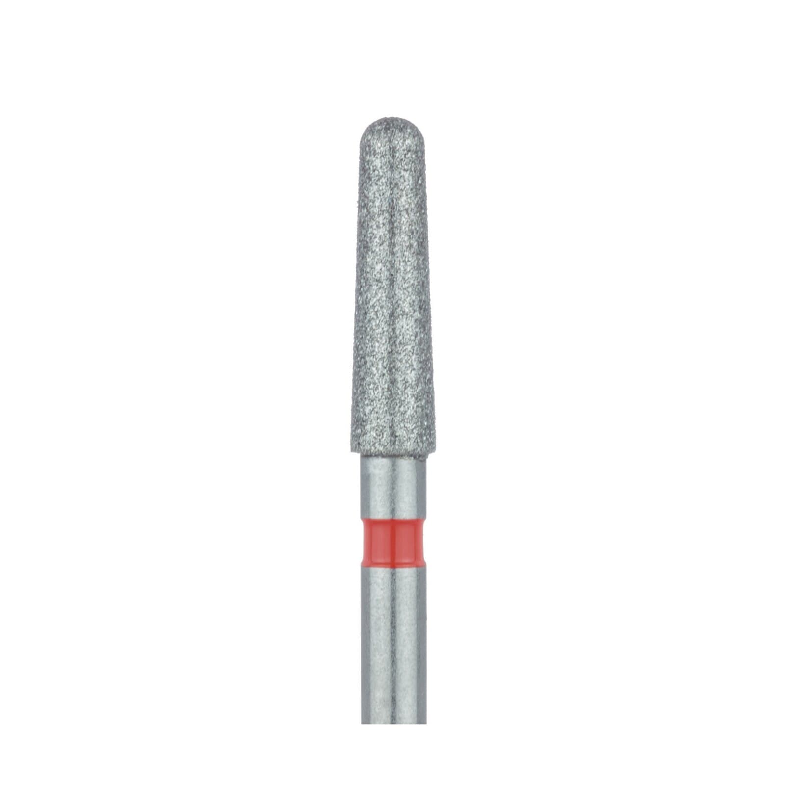 Meisinger Multi-Use Diamond Bur, FG, Round End Taper Chamfer, #856F, 2.1 mm, Fine, Red, 5/Pk, 856F-021-FG thumbnail 4