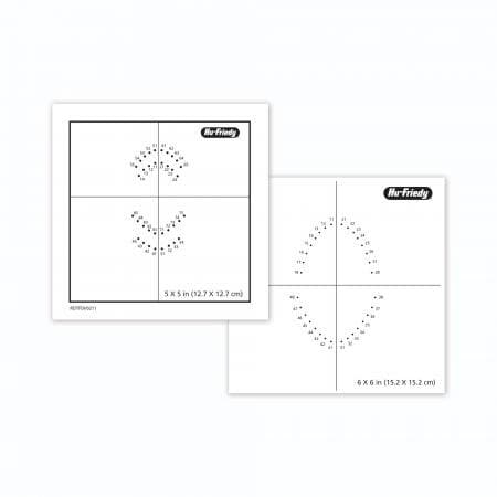 Hu-Friedy FDI Rubber Dam Template, Double-Sided Adult & Child, 1/Pk, RDTFDI thumbnail 2