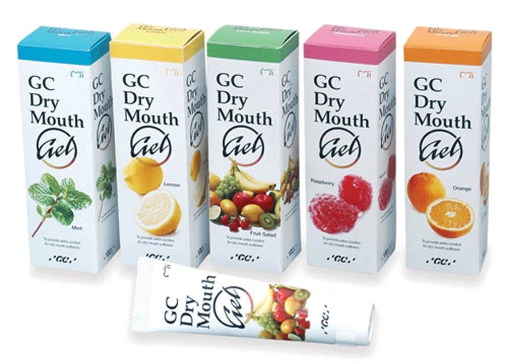 GC Dry Mouth Gel, Assorted Flavors, Sugar-Free, Neutral pH, 40 g Tube, 10/Pk, 002526 thumbnail 12