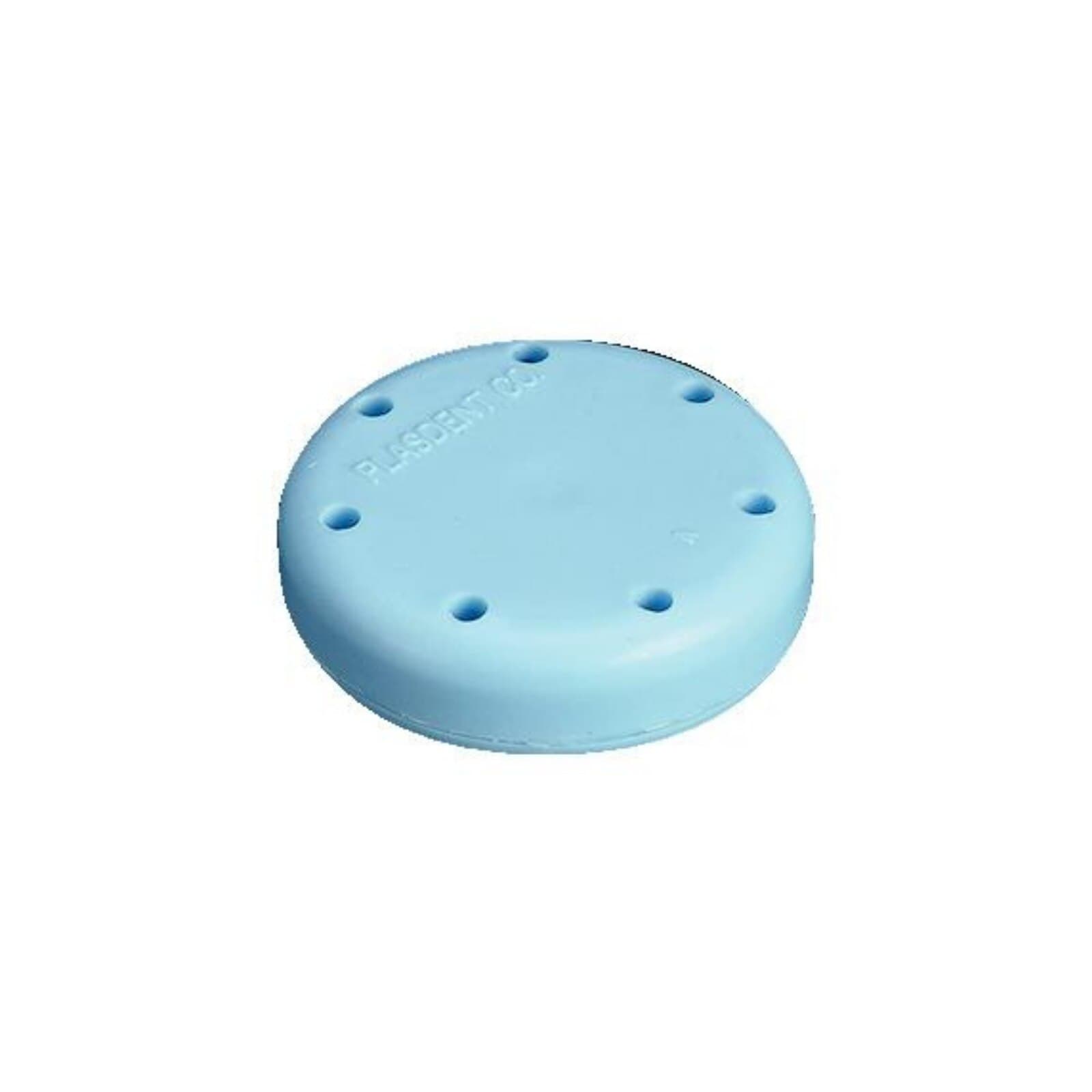 Plasdent Magnetic Bur Block, Small Round, 7-Bur Capacity, Blue, 1-5/8" Diameter, 1/Pk, 400BS-2 thumbnail 6