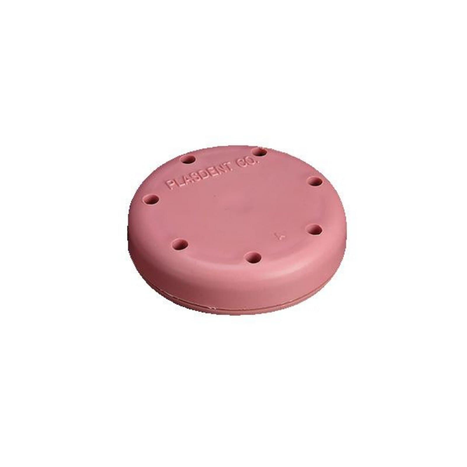 Plasdent Magnetic Bur Block 7-Hole Small Round, Coral, 400BS-6 thumbnail 2