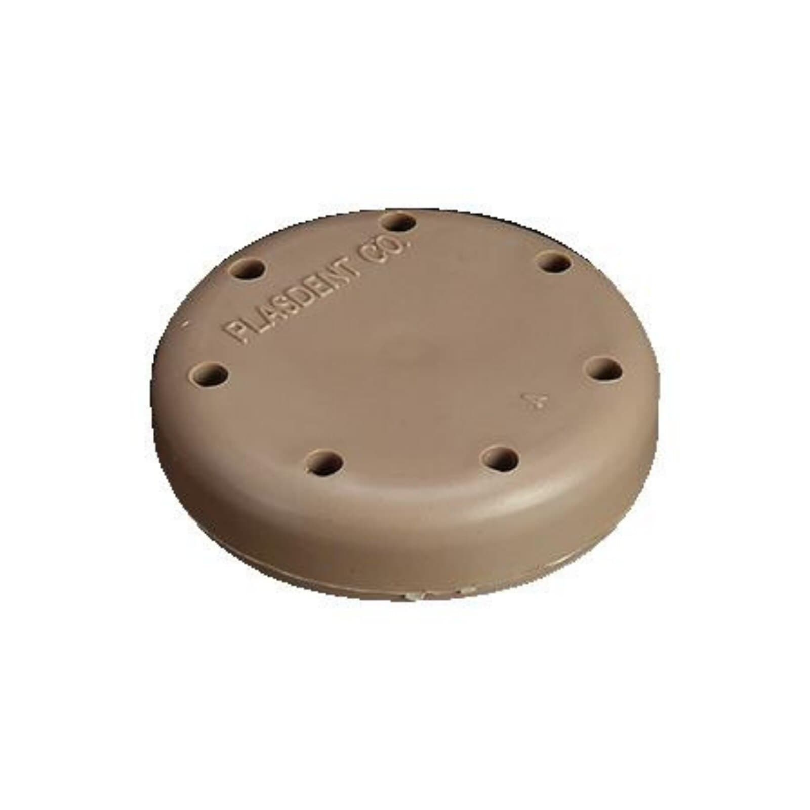 Plasdent Magnetic Bur Block, 7-Hole, Small Round, Beige, 400BS-7 thumbnail 2