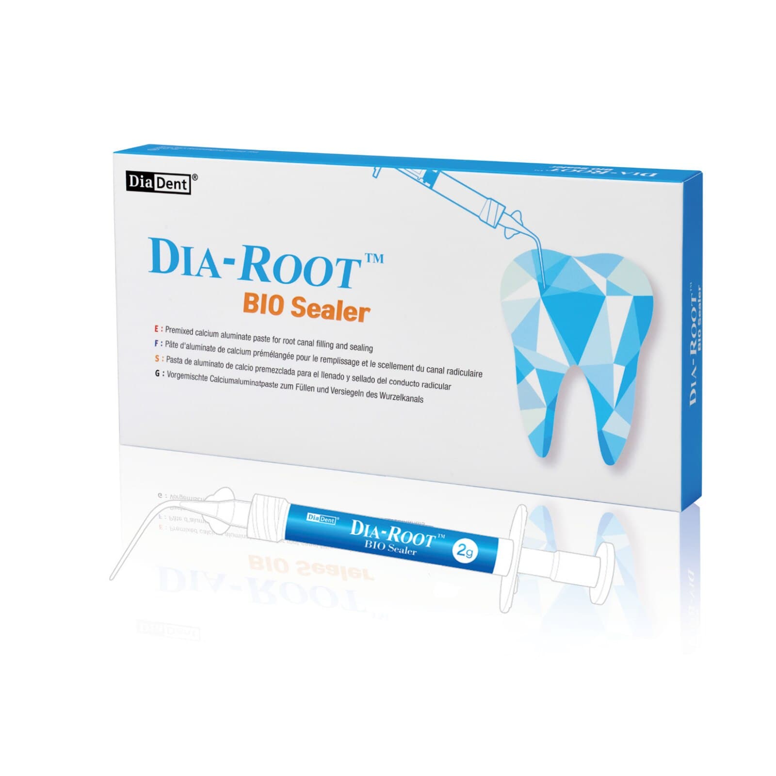 Dia-Root Bio Sealer Regular Kit, Bioceramic Calcium Silicate MTA Root Canal Sealer, 2g Syringe with 20 Disposable Tips, 1003-701 thumbnail 17