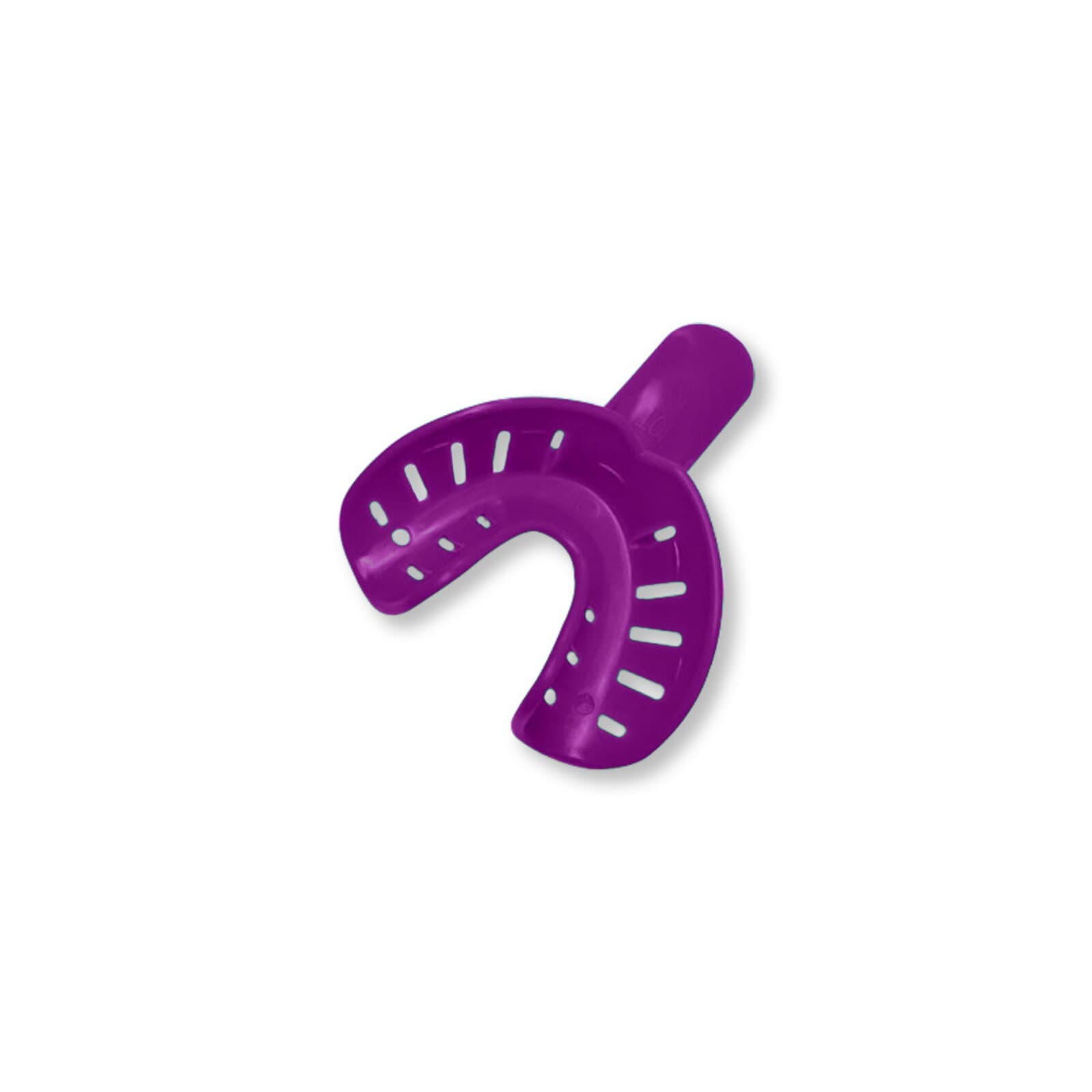 Excellent-Colors Ortho Impression Trays #6 Large Lower, Purple, Perforated, Disposable, 25/Pk, ITO-6L thumbnail 7
