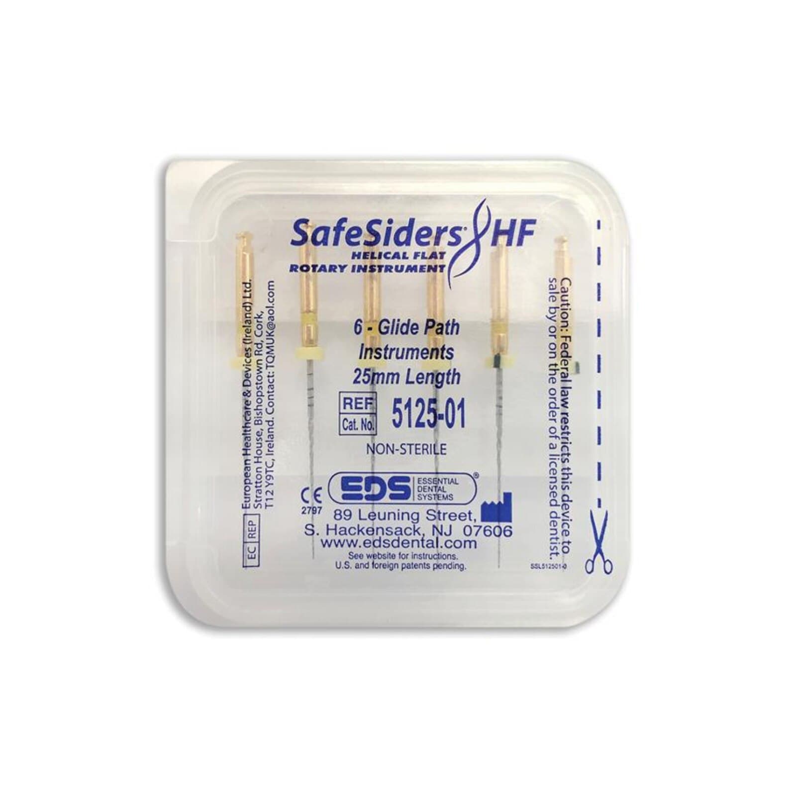 SafeSider HF Rotary Glidepath Instrument, 25 mm, Size #20, 0.02 Taper, Nickel Titanium, 6/Pk, 5125-01 thumbnail 4
