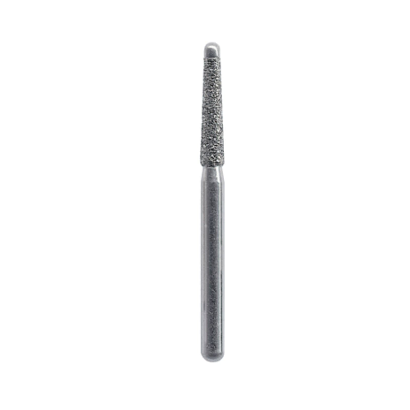 NTI Diamond Bur, Round End Taper, Coarse Grit, Friction Grip (FG), #849-012, 1.2 mm Head Diameter, 4.0 mm Head Length, 5/Pkg, C849-012 thumbnail 2