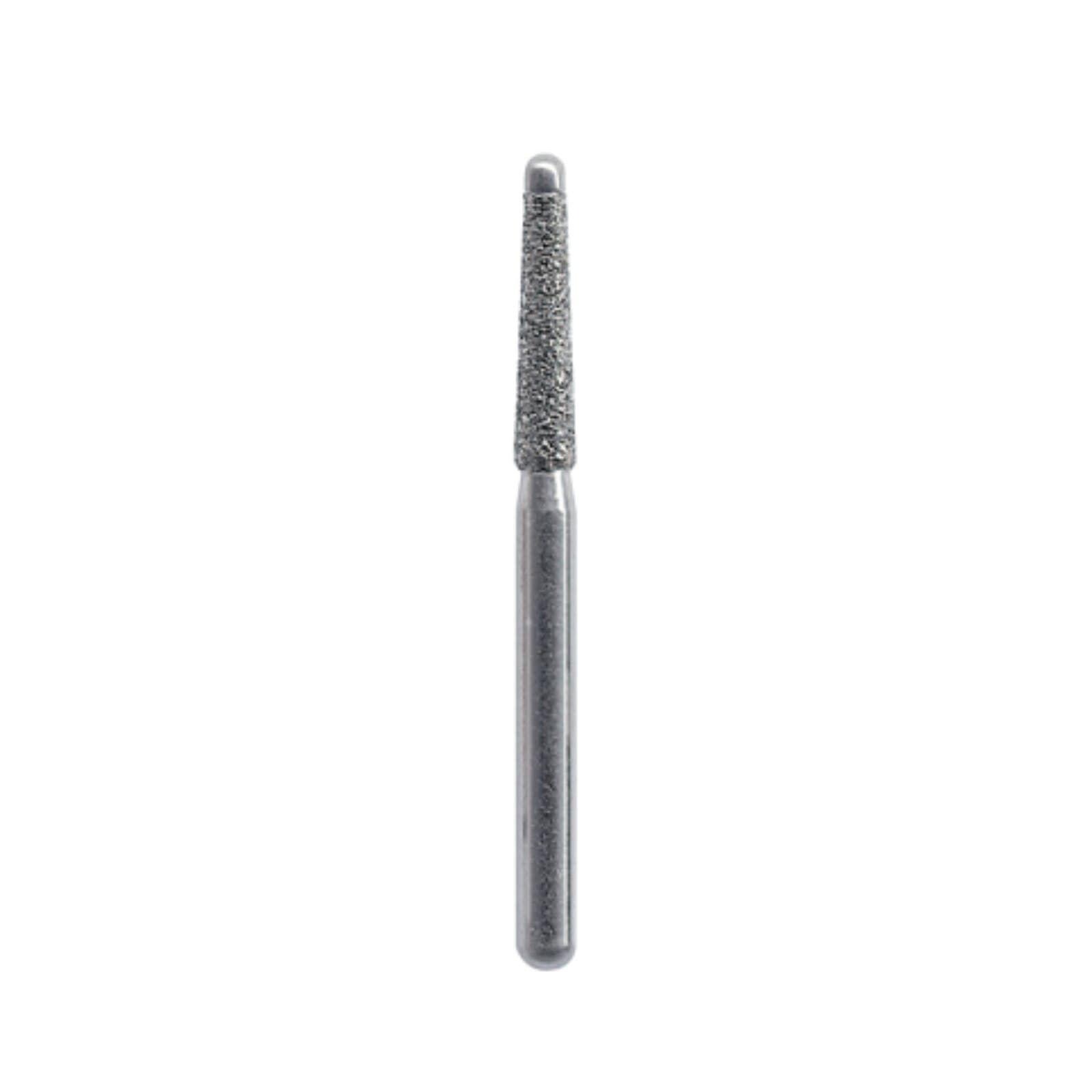 NTI Friction Grip Diamond Bur, Fine Grit, Round End Taper, #849-012, 1.2 mm Head Diameter, 4.0 mm Head Length, 5/Pk, F849-012 thumbnail 2