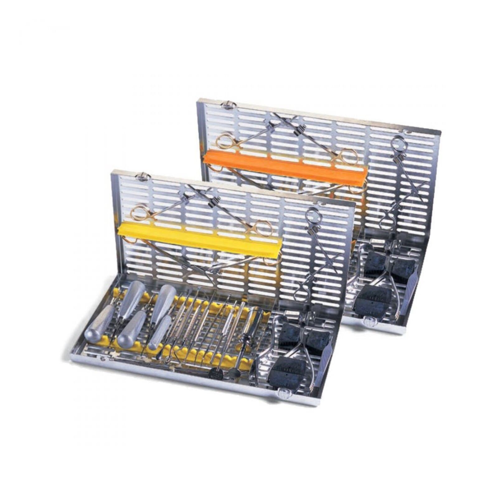 Hu-Friedy IMS Signature Series Oral Surgery Cassette, Orange, 8" x 14.5" x 1.25", IMOS3 thumbnail 3
