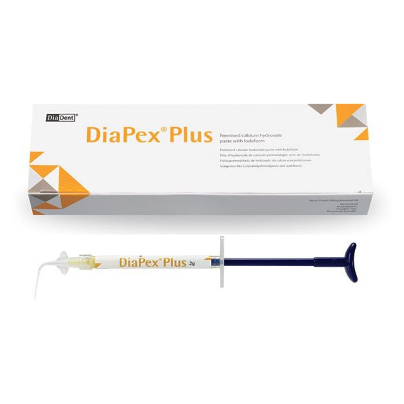 DiaPex Plus Calcium Hydroxide Paste with Iodoform, Regular Kit, 2 g Pre-Filled Syringe with 20 Tips, A1001-501 thumbnail 17