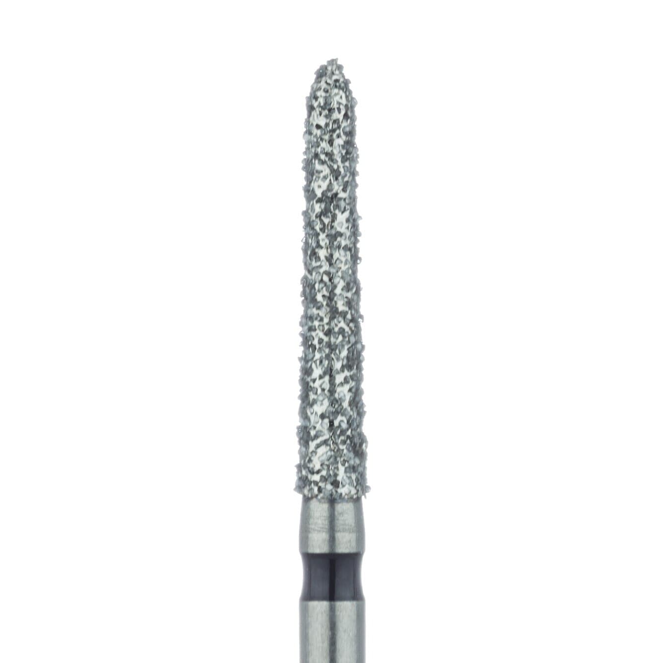 Meisinger 879H-018-FG Super Coarse Diamond Bur, Tapered Torpedo, 1.8 mm, Friction Grip, 5/Pack thumbnail 4