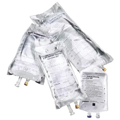 B. Braun 5% Dextrose & 0.45% Sodium Chloride Injection, USP, 500 mL, Viaflex Plastic Container, L6121 thumbnail 4