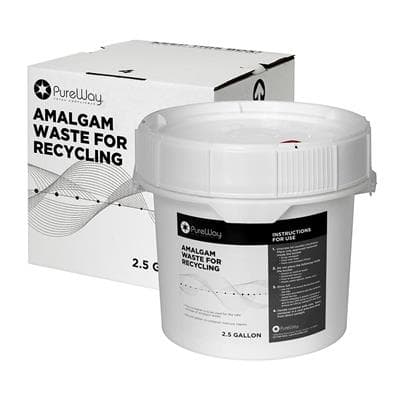 PureWay Amalgam Recycling System, 2.5 Gallon Bucket, Mail-Back with Pre-Paid Shipping thumbnail 3