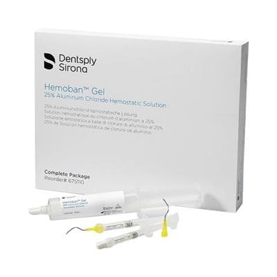 Hemoban Gel Complete Package, 25% Aluminum Chloride Hemostatic Solution, 30mL Syringe with 20 Empty Syringes and Infusor Tips, 675110 thumbnail 5