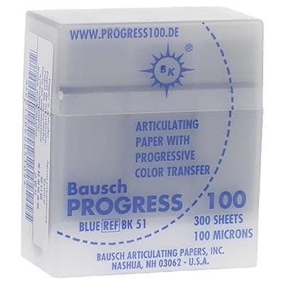 Bausch Progress 100 Articulating Paper Strips, Red, 100 Micron, 50/Box, BK 58 thumbnail 3