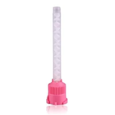 Dental City High Performance (HP) Mixing Tips, Pink, 1:1, 5.4mm, 48/Bag - Mixing Tips HP Pink 1:1 5.4m 48/Bag - Image 1
