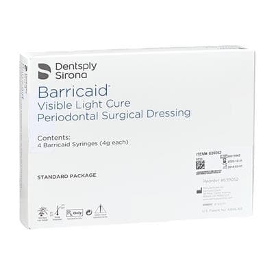 Barricaid VLC Visible Light Cure Periodontal Surgical Dressing, 4 g Syringe, 4/Pk, 639052 thumbnail 6